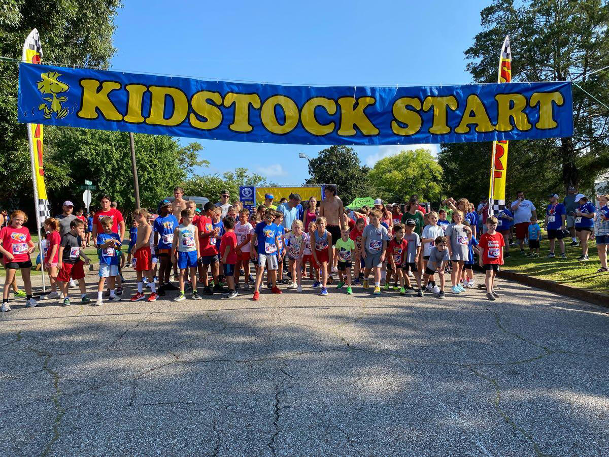 The 42nd annual Woodstock 5K and Kidstock 1K saw 1,200 runners, from