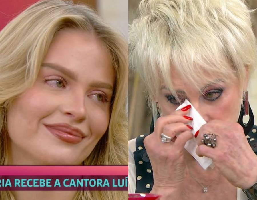 Ana Maria Braga chora e aconselha Luísa Sonza após cantora revelar