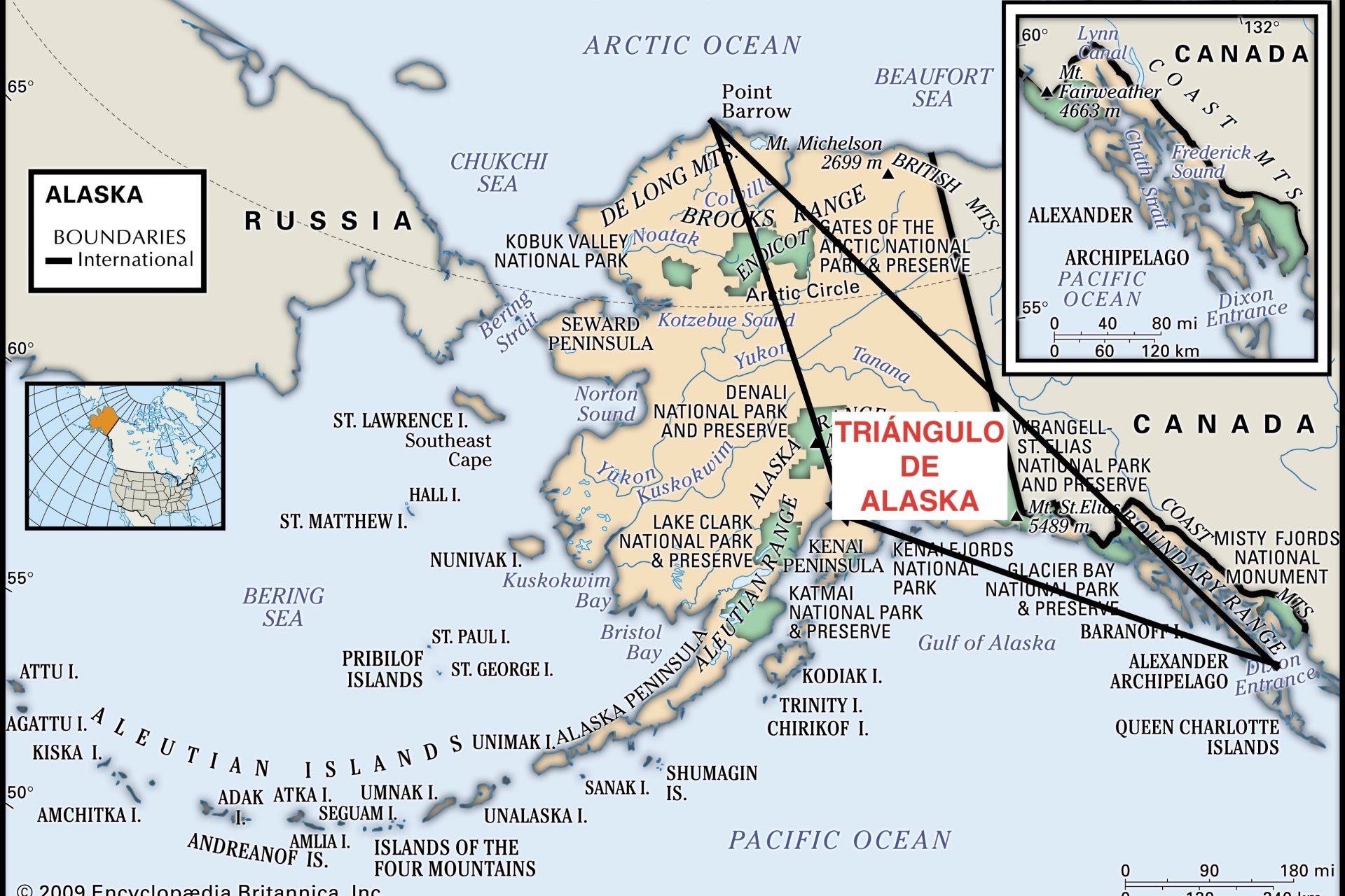 Los increíbles misterios del Triángulo de Alaska