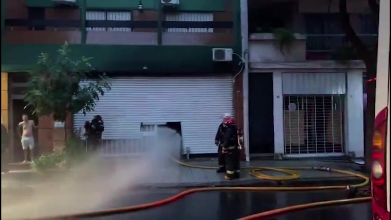 P Nico En Constituci N Se Incendi Un Supermercado Chino