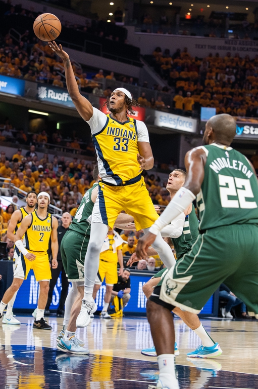 Pacers Down Giannis Less Bucks In OT Despite Middleton Heroics