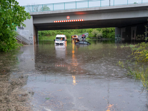 Heftige Unwetter In Frankfurt Und Offenbach Dramatische Szenen Und