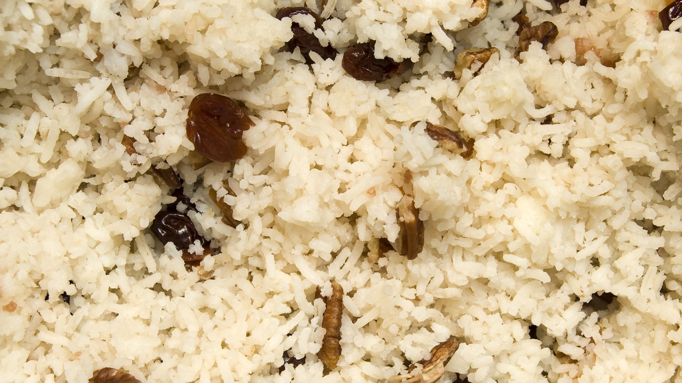 Coconut rice recipe