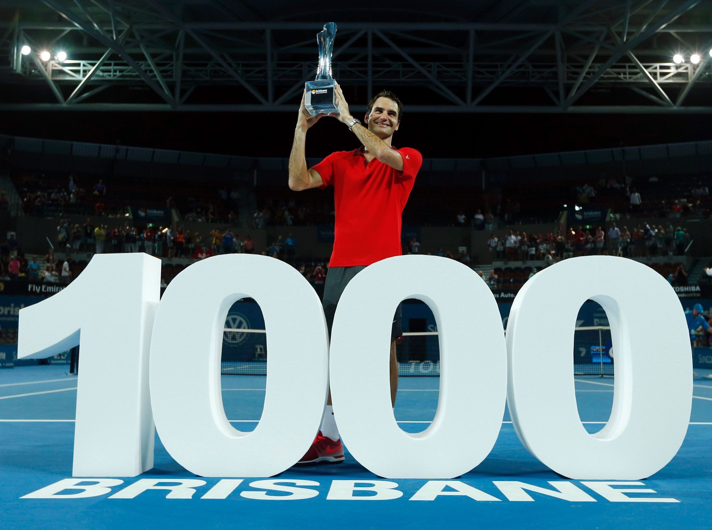 Roger Federer's historic wins