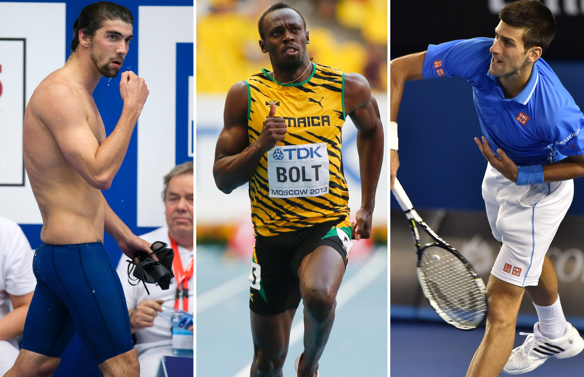 McDonald's, candies soda: Sport stars