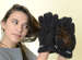 The “Hand Drying Gloves” are made up of hi-tech micro-fibres that that absorb the water from your hair and air-dries it. Not only do you save money on your electric bill, but you also protects the hair from the harmful heat from a hair dryer.