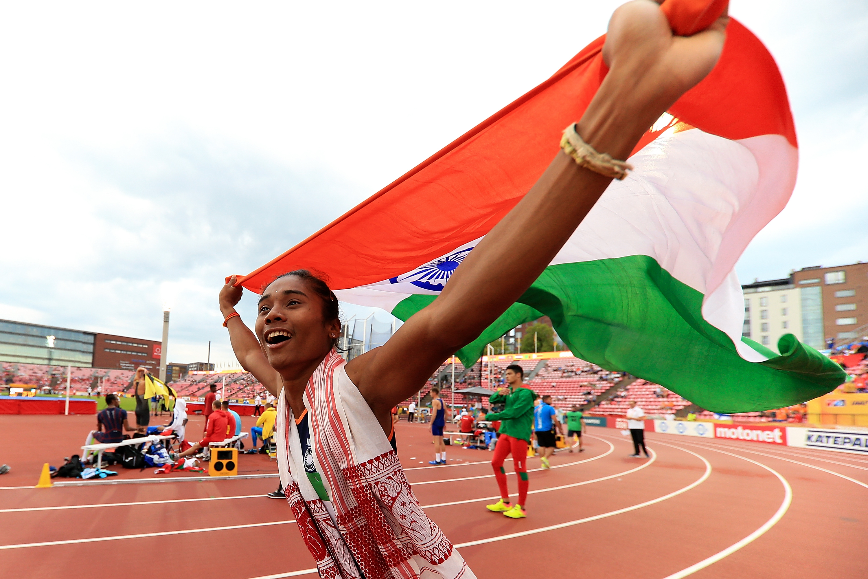 World track event: Hima wins