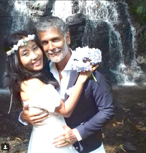 Pics: Milind Soman ties knot