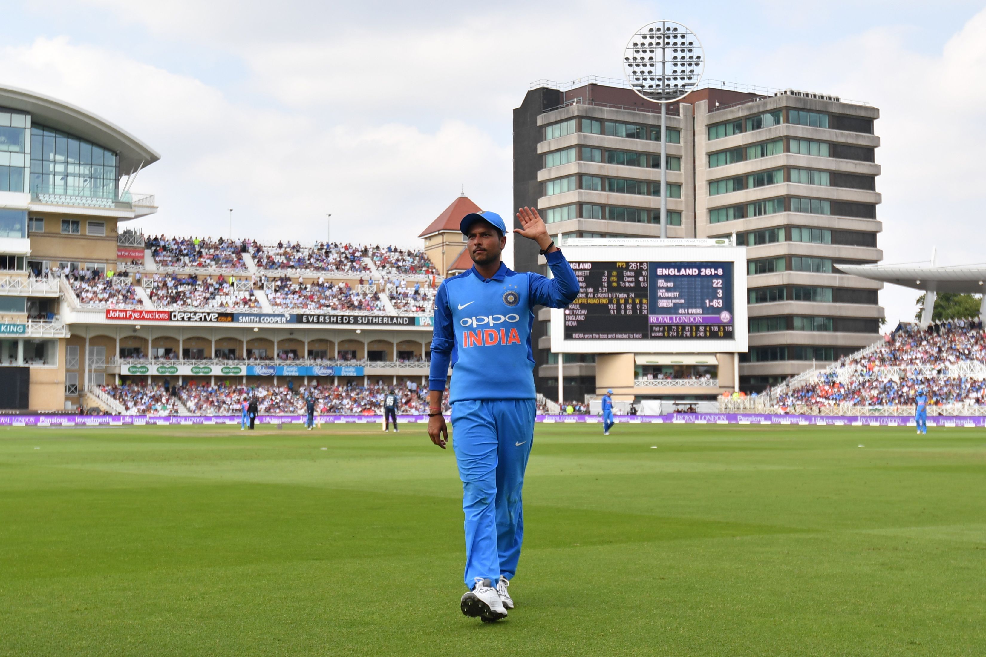 Kuldeep hurt England