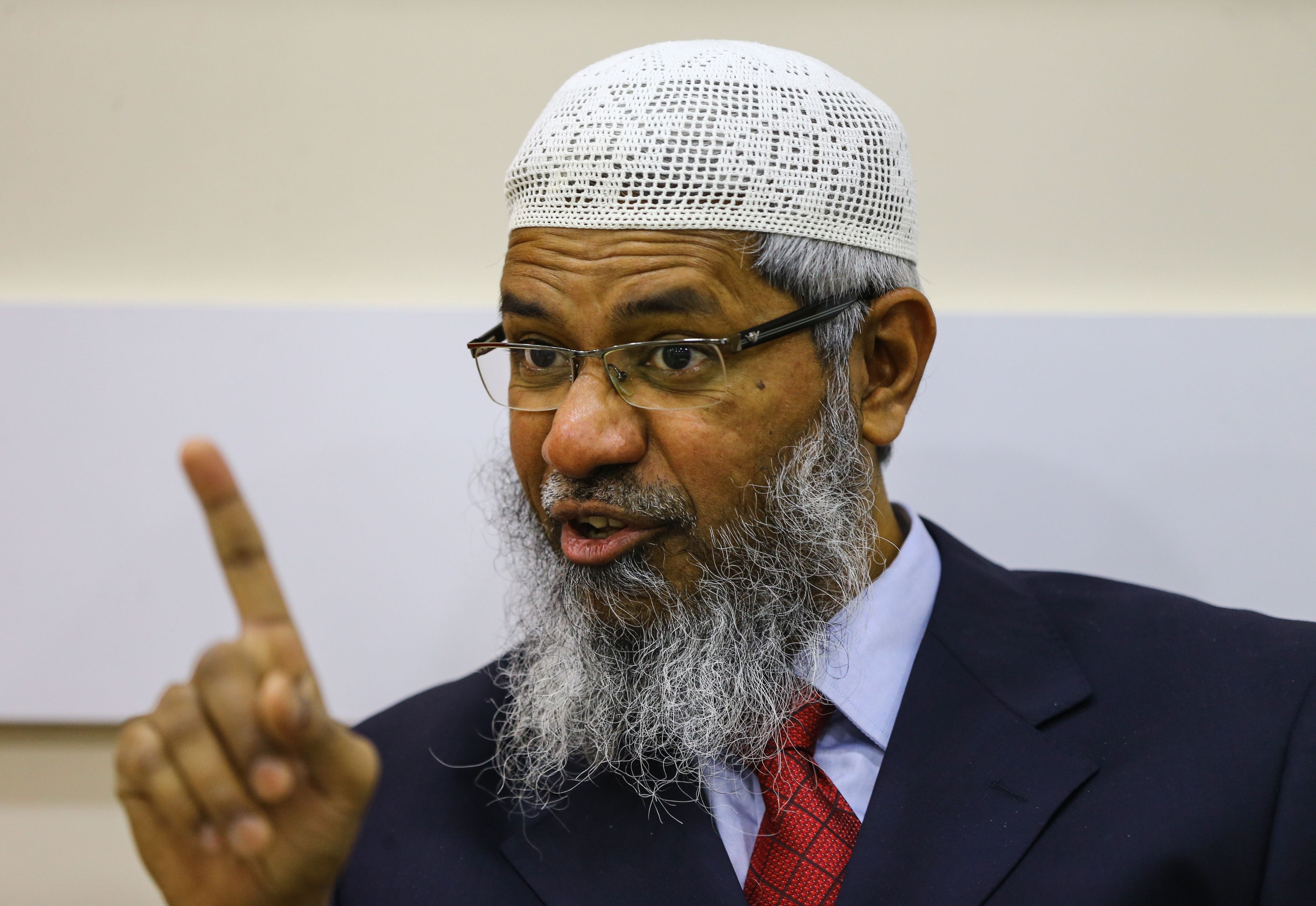 Present case Zakir Naik, Malaysia