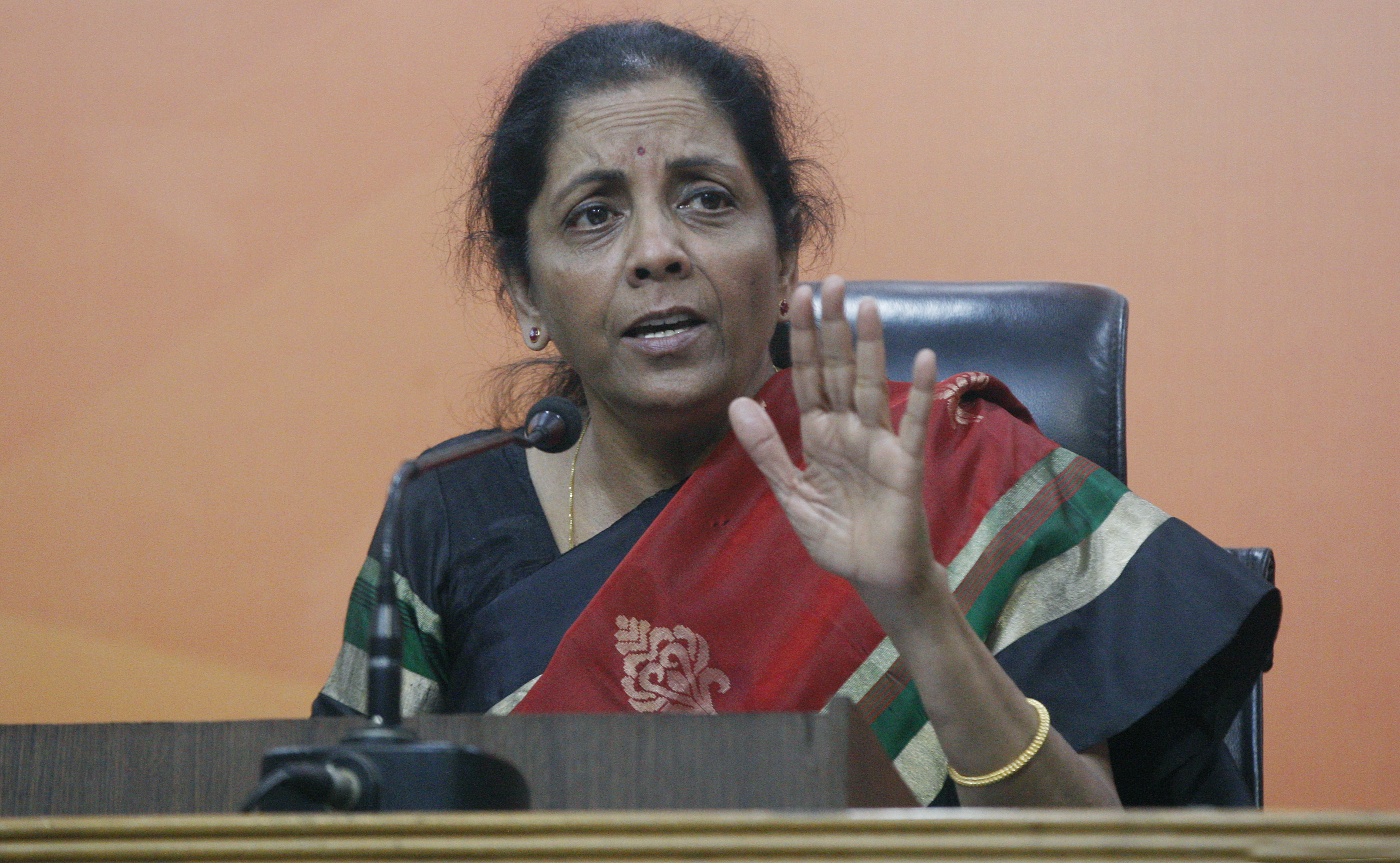 India, dialogue held September: Sitharaman