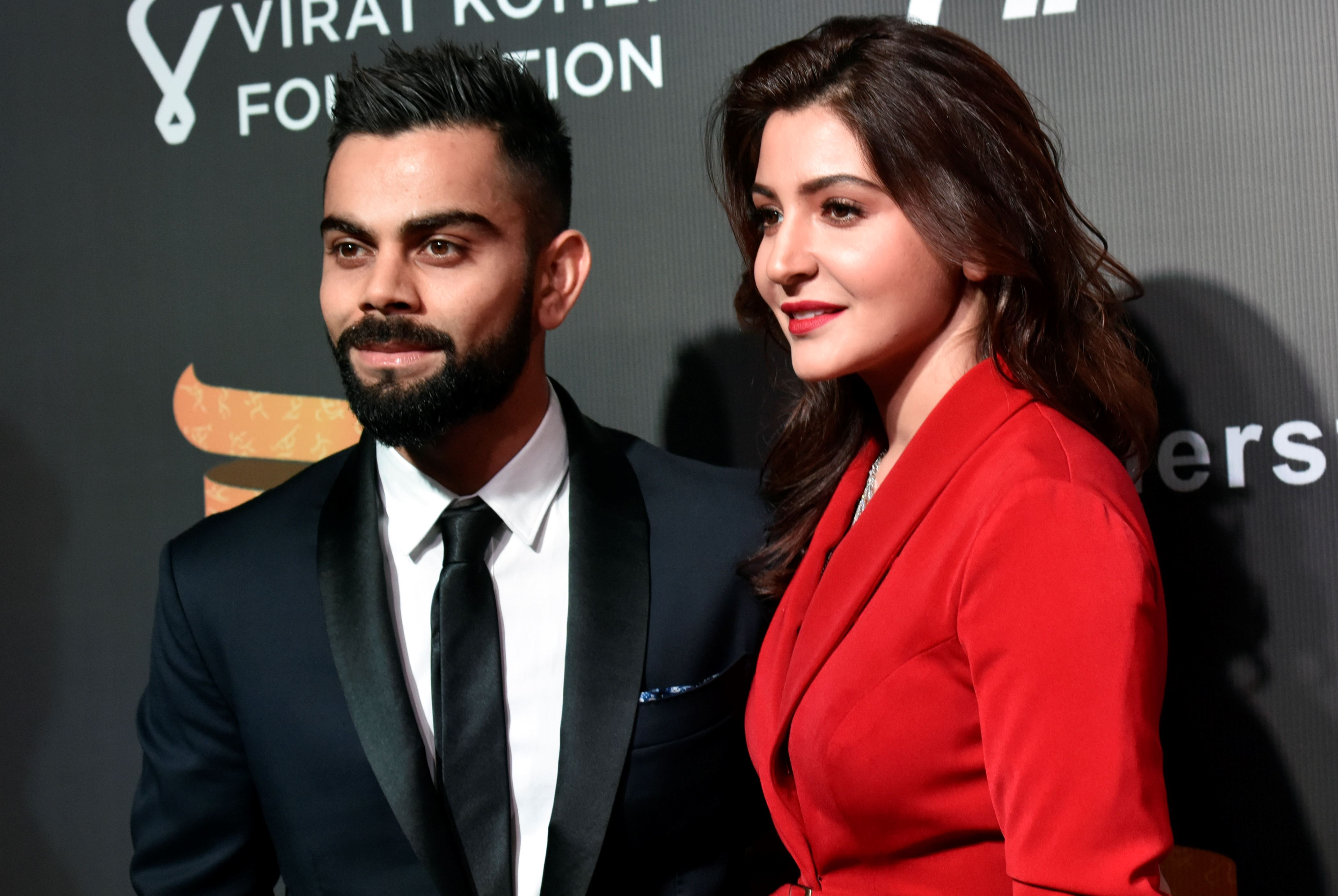 Virat, Anushka's message Hima