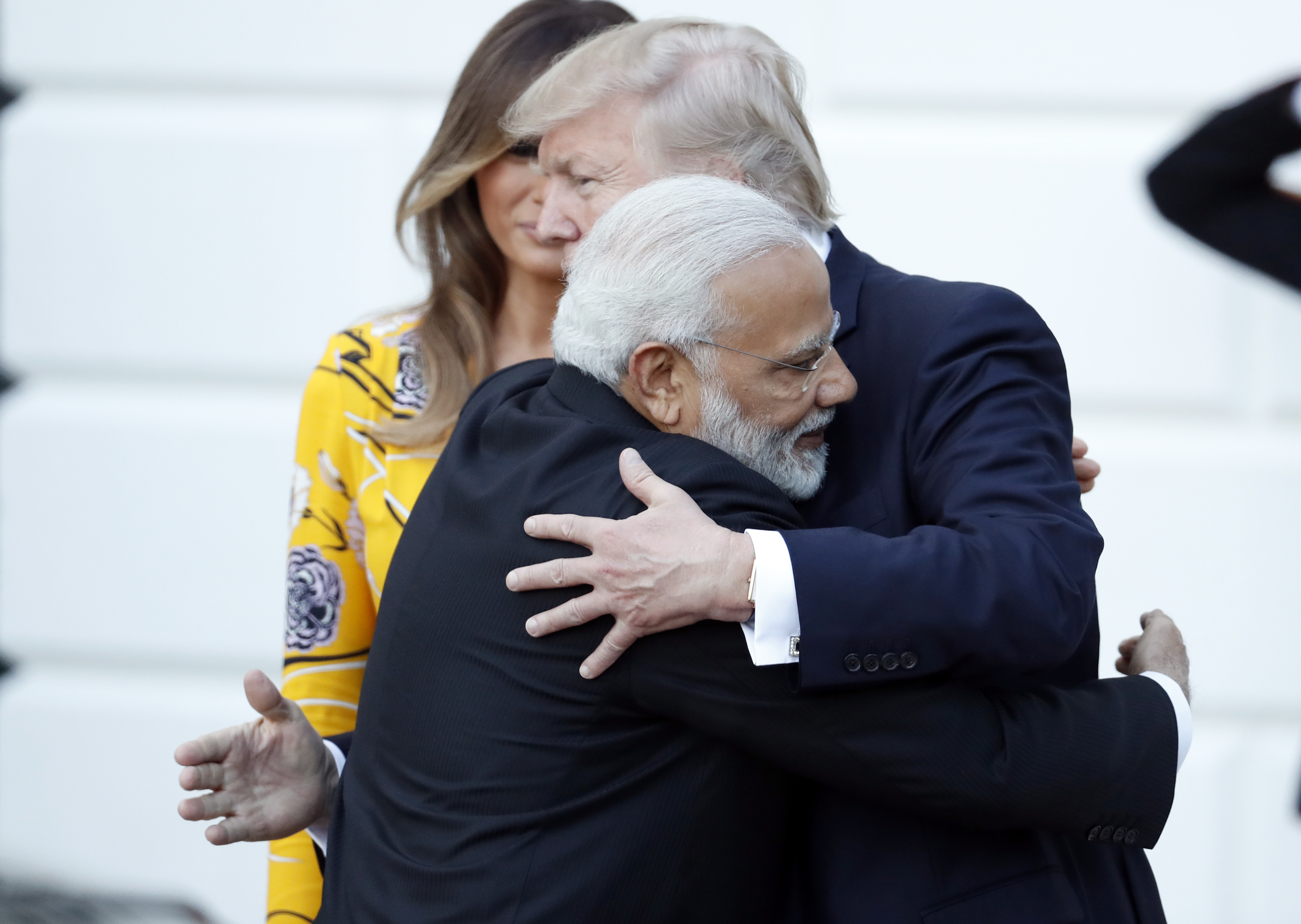India hands over pre-invite Trump