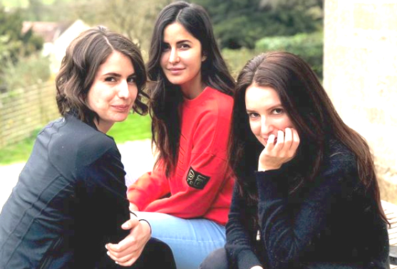 Katrina back England, shares photos
