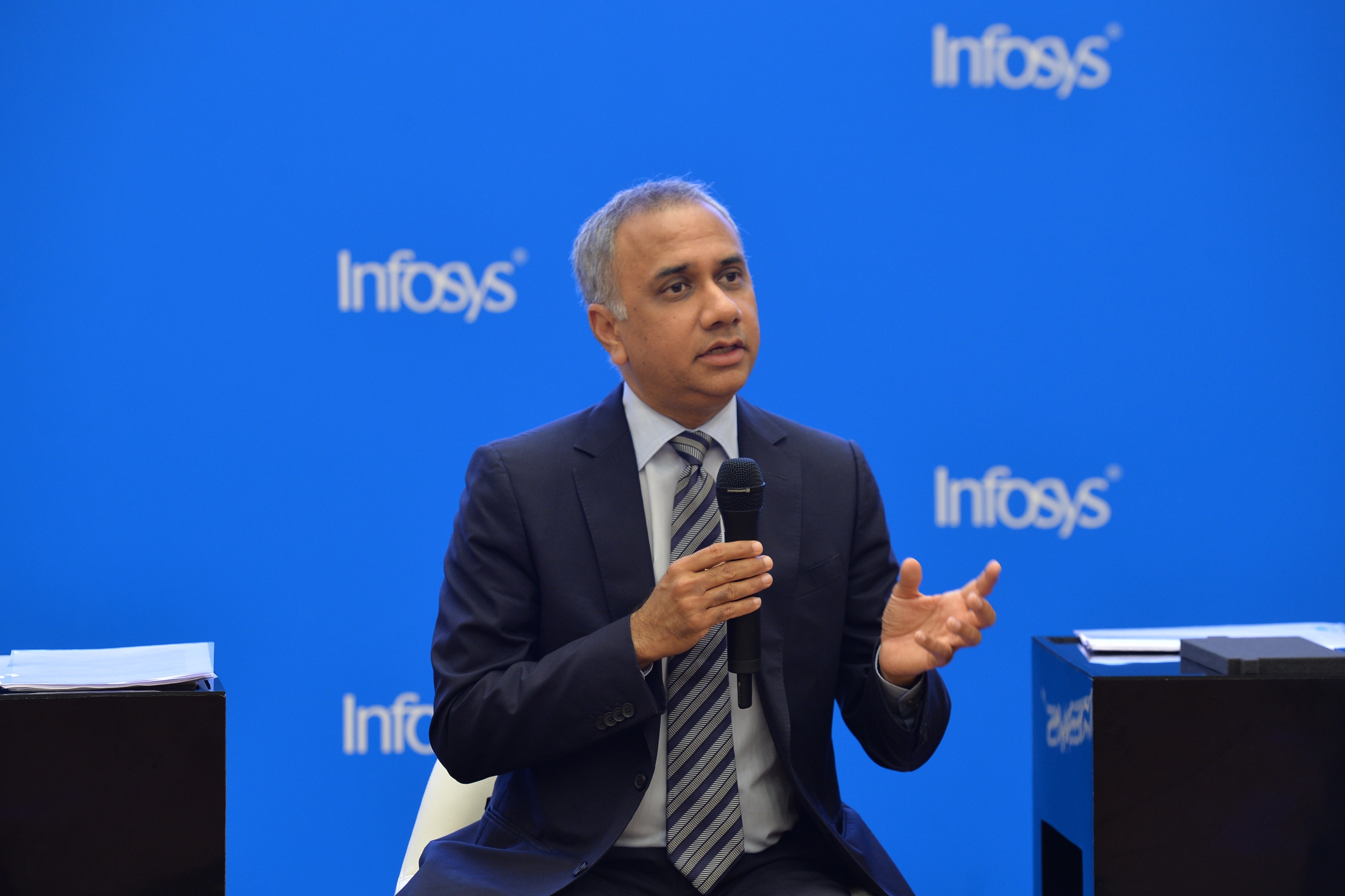 Good news! Infosys hits record