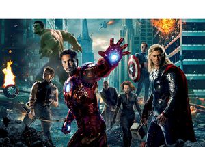 a group of people posing for the camera: What to watch before you see Avengers: Infinity War