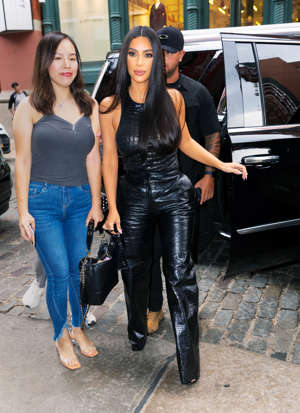 New York, New York - September 12: Kim Kardashian is visiting Soho on September 12, 2019 in New York. (Photo of Gotham / GC Images)