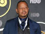 Terrence Howard wearing a suit and tie: The ‘Iron Man’ actor had a troubled childhood with his abusive father, who was jailed when Terrence was two years old.  He witnessed his father, Tyrone, stab another man whilst waiting in line to see Santa at a mall in Ohio. Tyrone was convicted of manslaughter and served 11 months in prison.