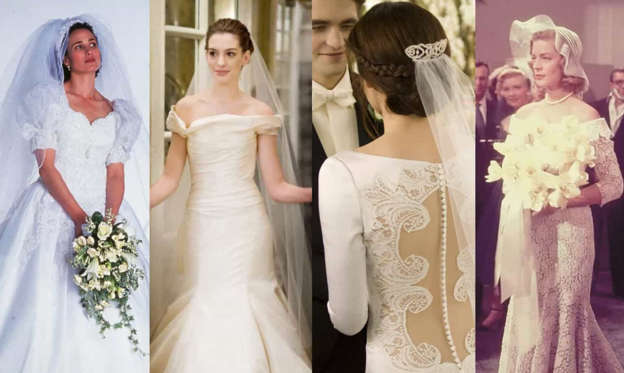Slide 1 of 31: Are you looking for wedding dress inspo? Well, look no further than Hollywood. Movies are as good as it gets when it comes to wedding dress inspiration.You'll have plenty of styles to choose from based on the fictional brides in this gallery, so you can start dreaming of, or maybe even start planning, your wedding well in advance.Click through and walk down the aisle like a true movie star.You may also like: The most bizarre objects that fell to Earth 