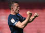 Jonathan Hogg celebrates Huddersfield's win over Middlesbrough