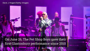 Twitter reacts as Chris Lowe doesn't come on stage for Pet Shop Boys set