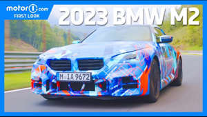 We take an early first look at the upcoming 2023 BMW M2 super coupe. Still covered in camo, this car still has plenty to reveal in the future. But this is our closest look yet at what's to come.