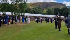 Royal Family garden party guests attend event in Edinburgh