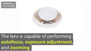 Sony create contact lenses that record and play back video