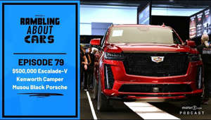The first production Cadillac Escalade-V brings $500,000 for a college in Detroit, but at Chevrolet, the Corvette Z06 NFT failed to sell. A Porsche 911 gets the world’s blackest paint job that absorbs nearly all light, and we check out a crazy custom Kenworth truck converted into a camper thanks to an Airstream trailer mounted on the back.
