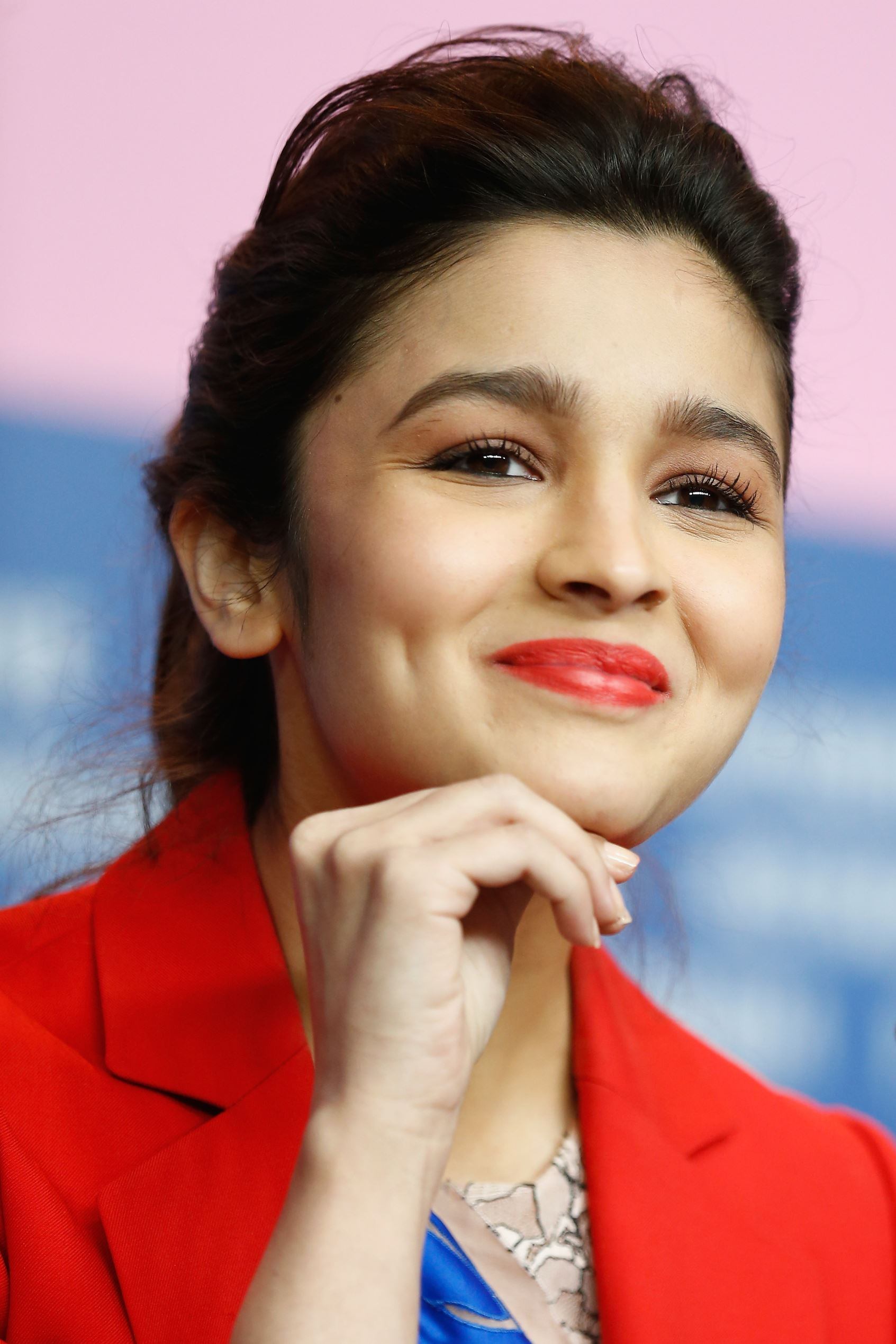 Bollywood stars posing with sanitary