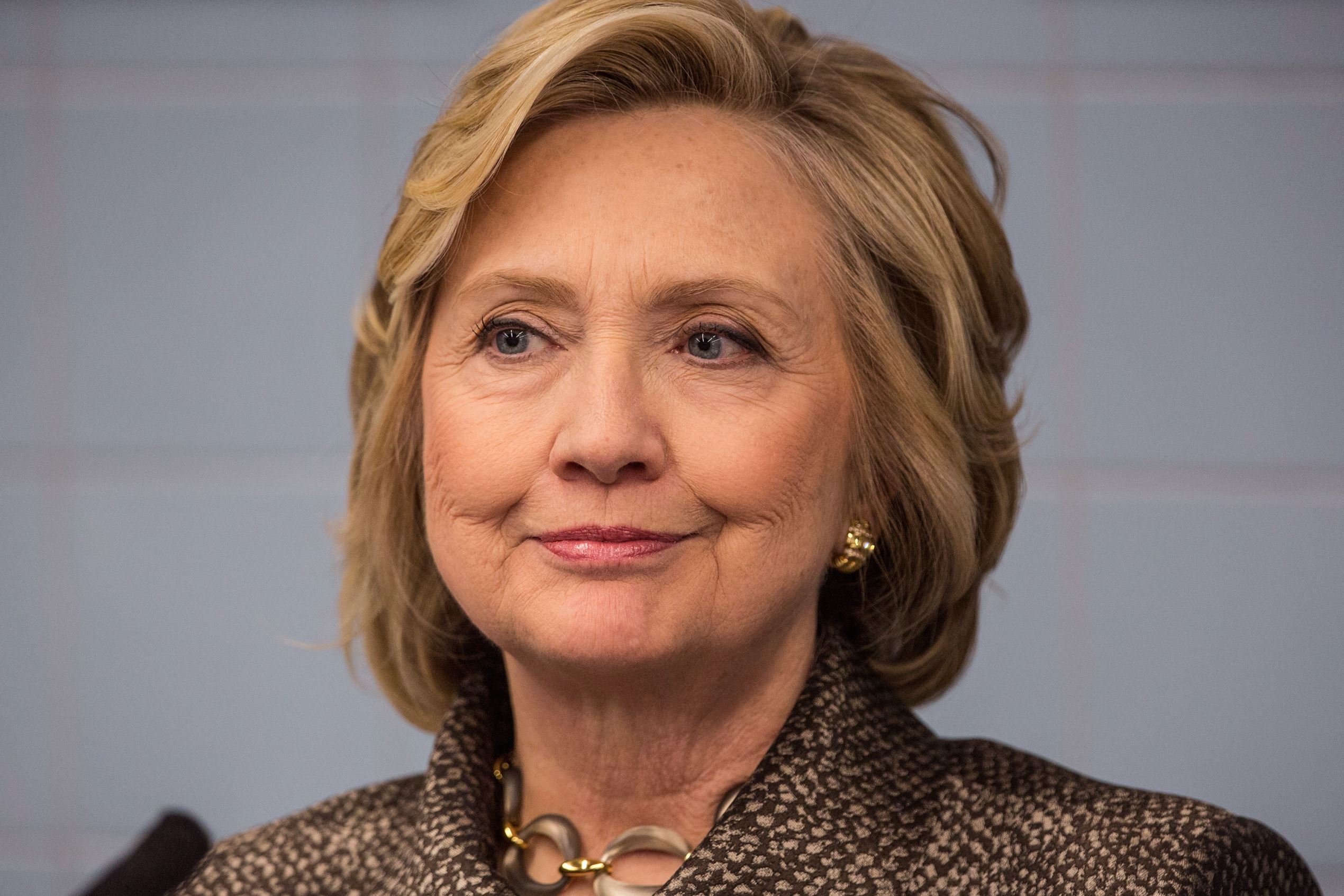 nه, Clinton? Dette hennes politiske
