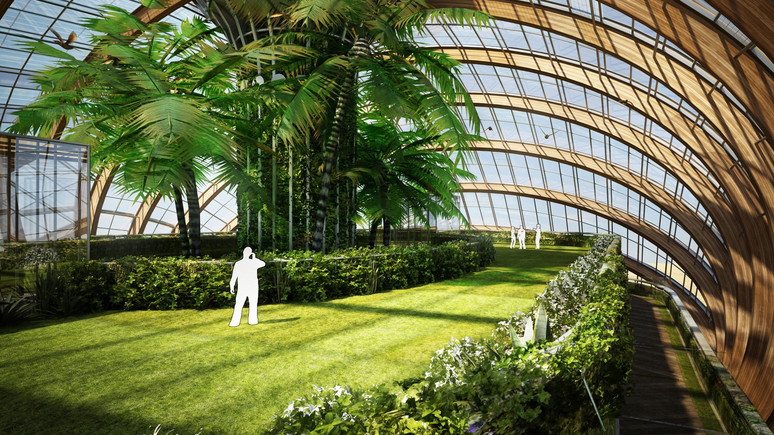 Ark Hotel', a man-made 'biosphere' designed to be a safe haven in event of climate change disaster, Russia - 08 Jan 2011