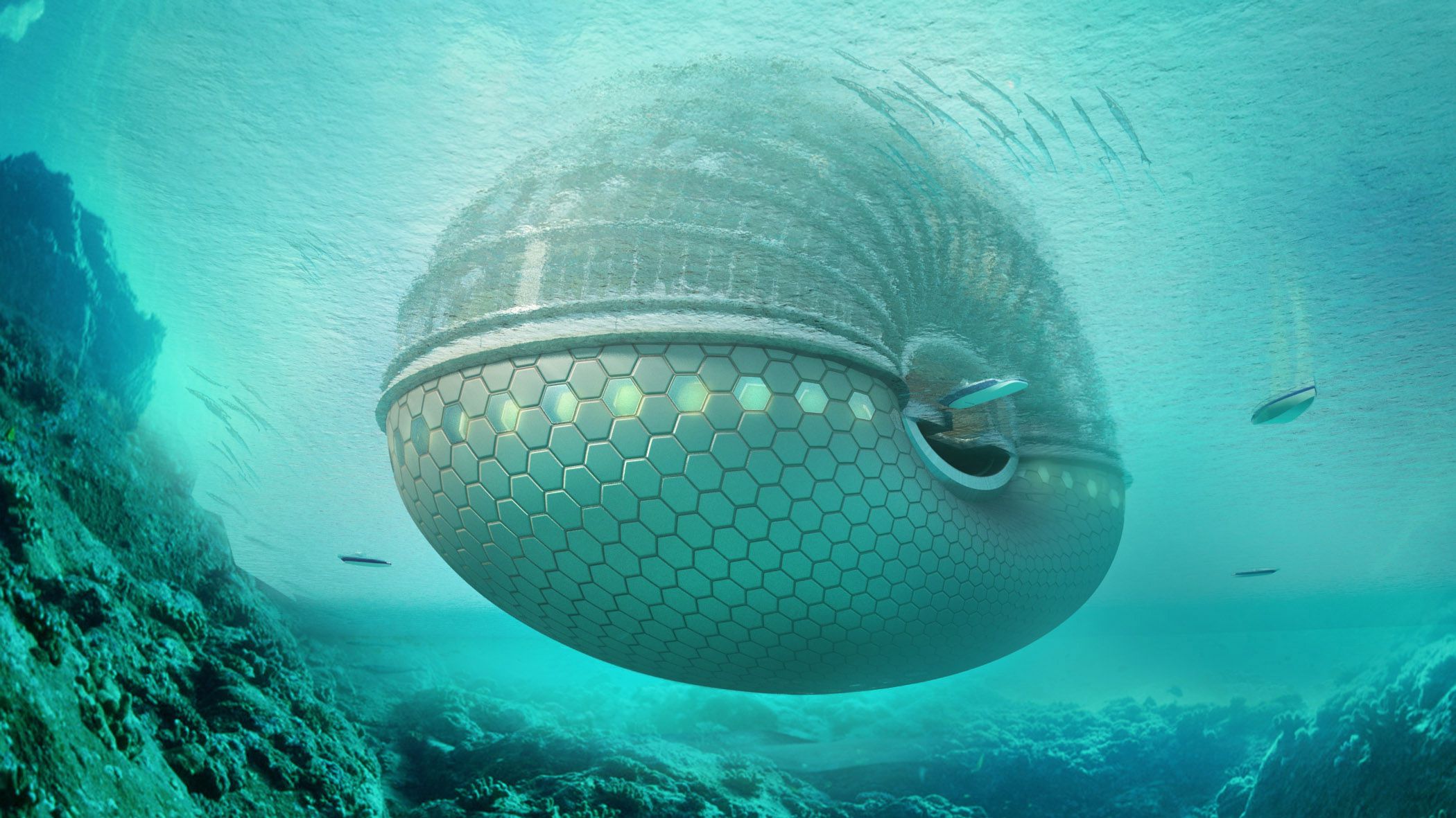 Ark Hotel', a man-made 'biosphere' designed to be a safe haven in event of climate change disaster, Russia - 08 Jan 2011