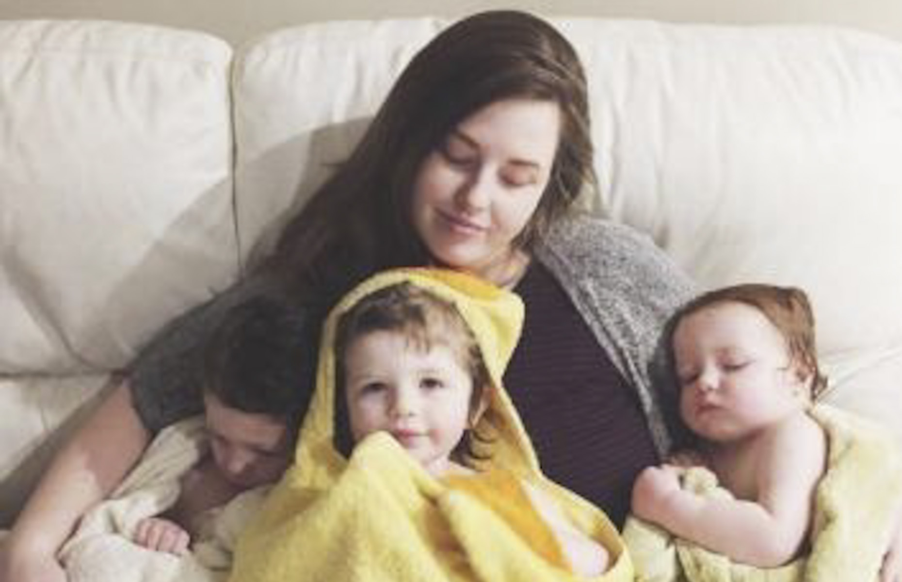 Evan, Otto and Felix now have three new siblings to love.