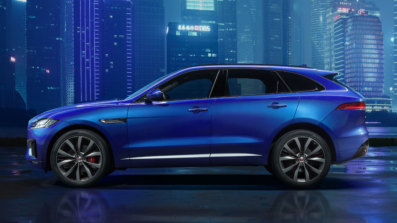 Jaguar reveals F-Pace undisguised first