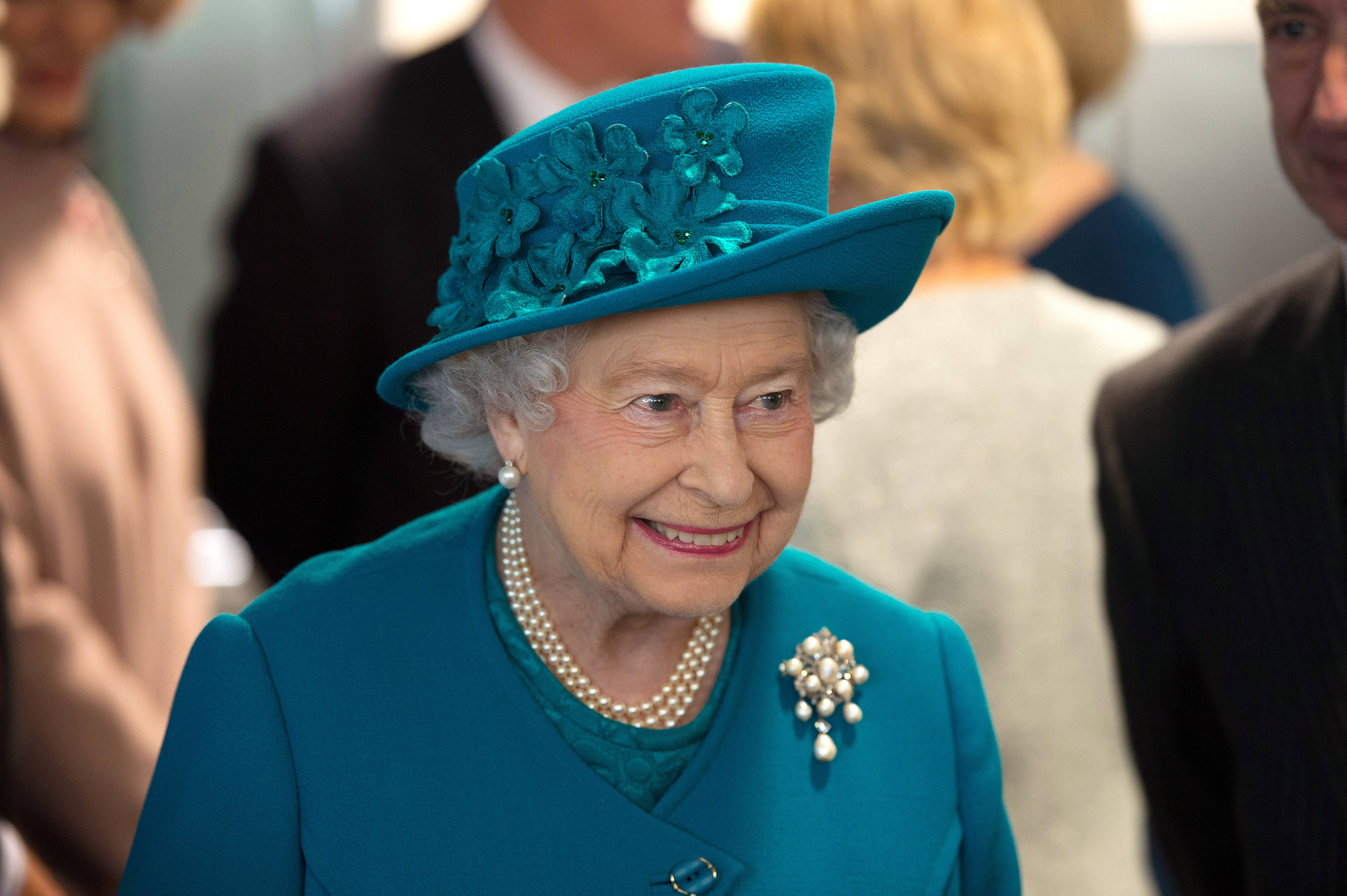 Queen paid surprise visit London