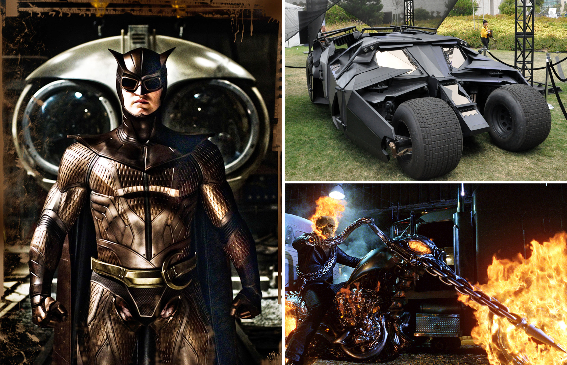 Supercars: Comic book heroes their