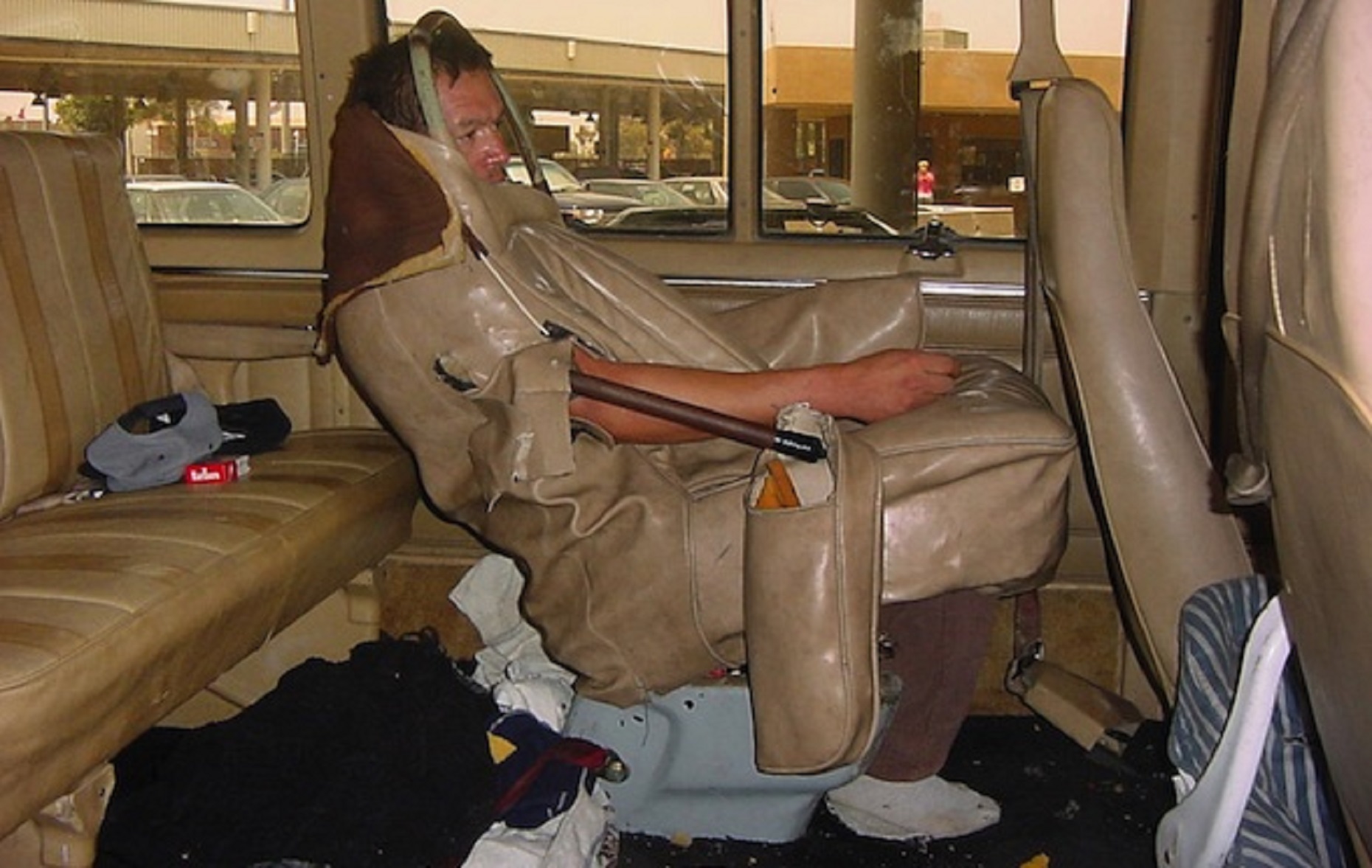 tried enter disguised seat