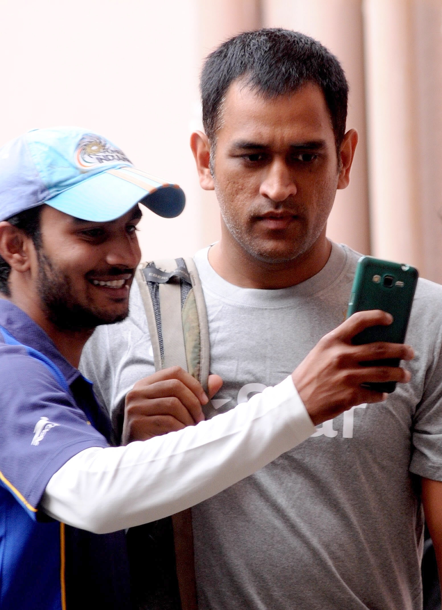 Dhoni, Rayudu break from **rm