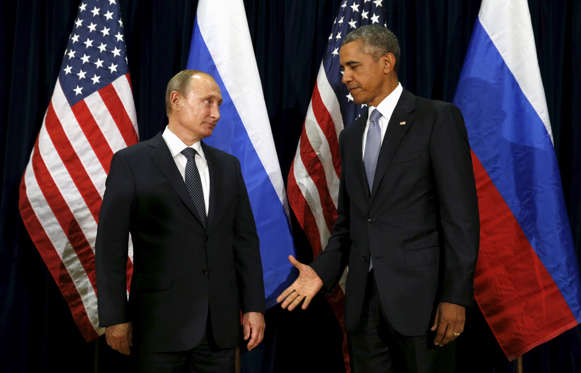 Obama estende a mão a Putin durante encontro privado na Assembleia Geral da ONU, em Nova York