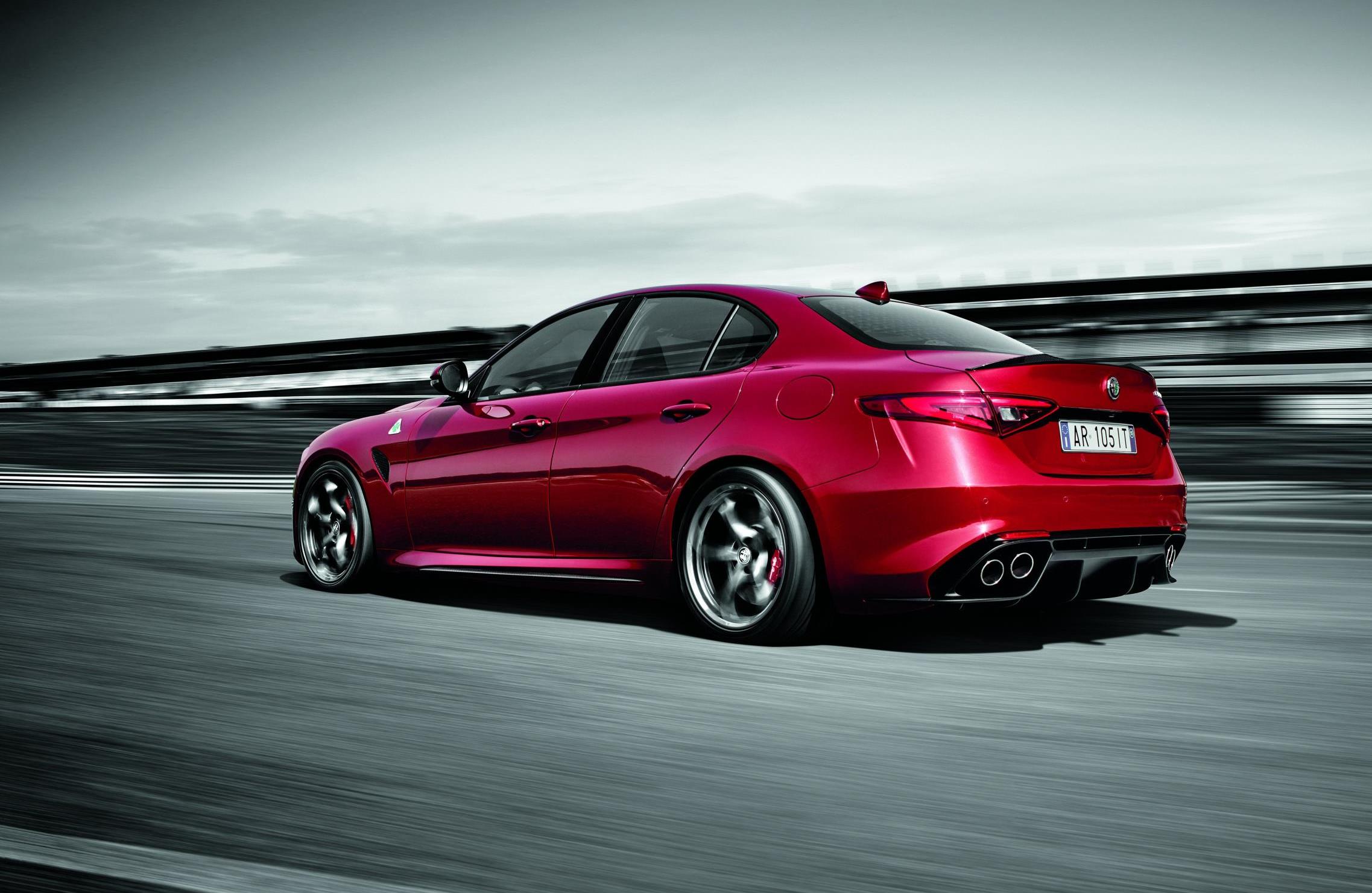 Alfa Romeo Giulia laps ‘Ring