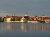 Early morning view of the Grand Floridian Resort and Spa located in the Magic Kingdom at Disney World in Orlando, Florida on September 28, 2003.
