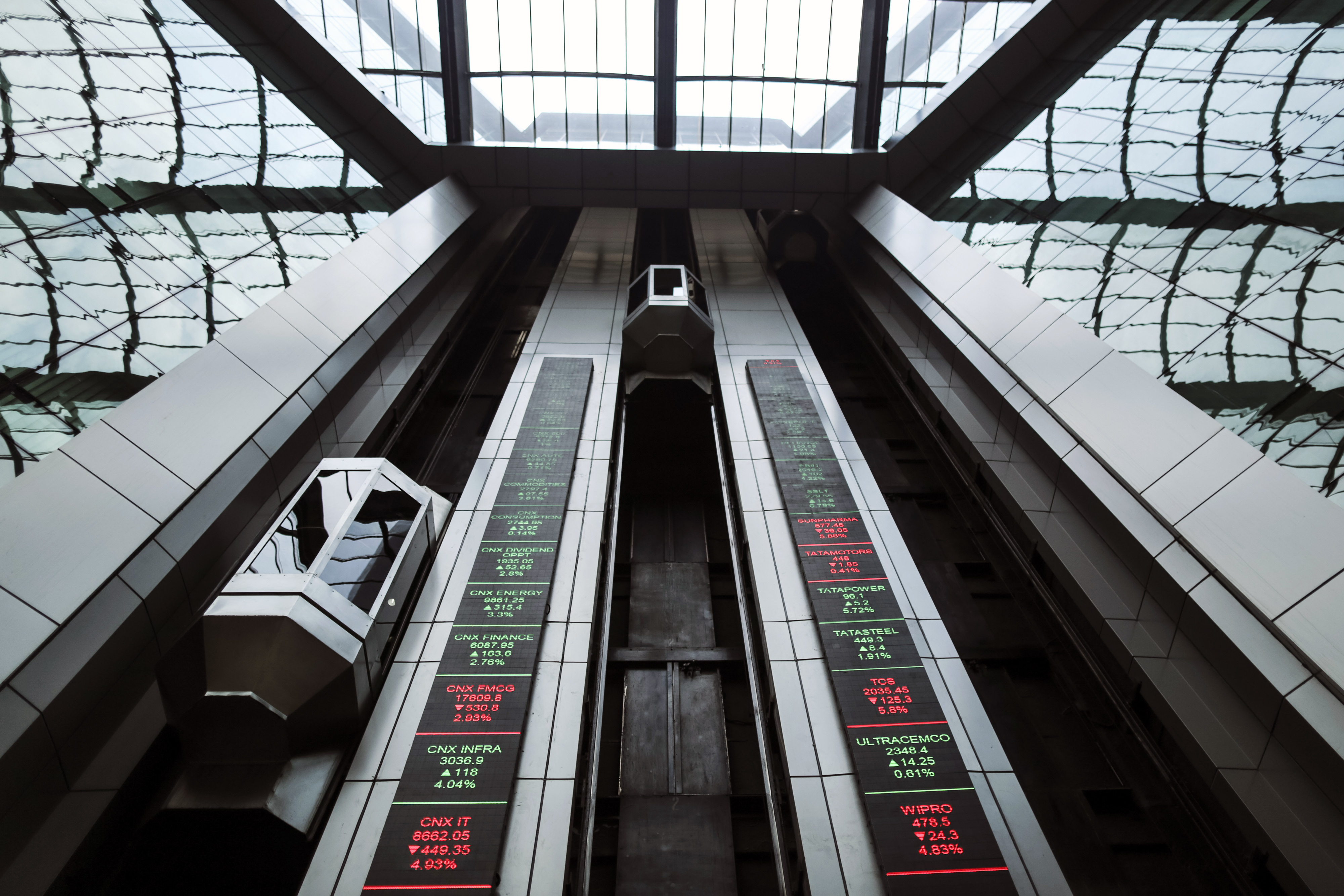 opening: Sensex falls over points