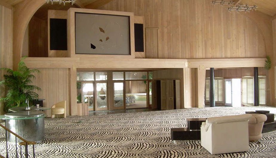 Así luce ahora la mansión en la que vivió el excampeón de boxeo, Mike Tyson.