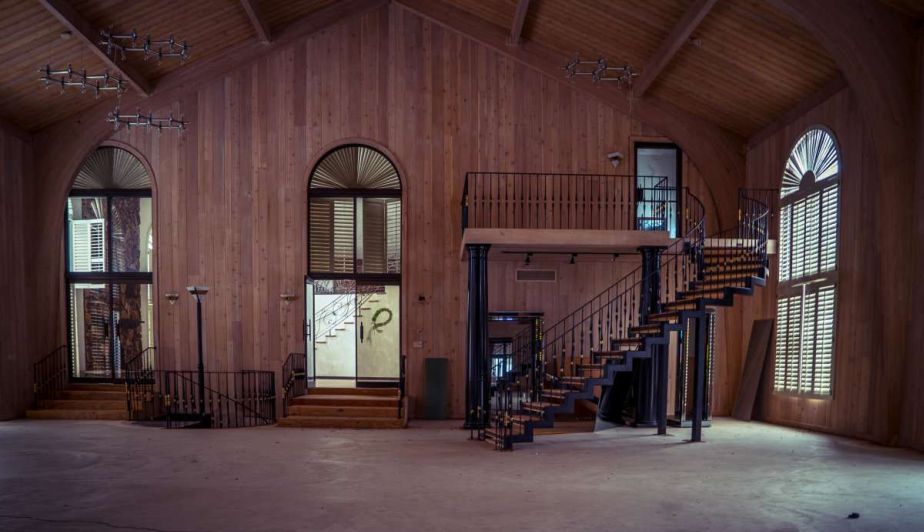 Así luce ahora la mansión en la que vivió el excampeón de boxeo, Mike Tyson.