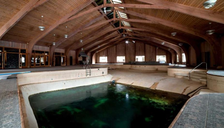 Así luce ahora la mansión en la que vivió el excampeón de boxeo, Mike Tyson.