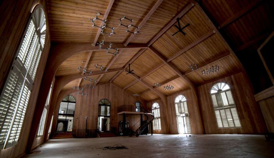 Así luce ahora la mansión en la que vivió el excampeón de boxeo, Mike Tyson.