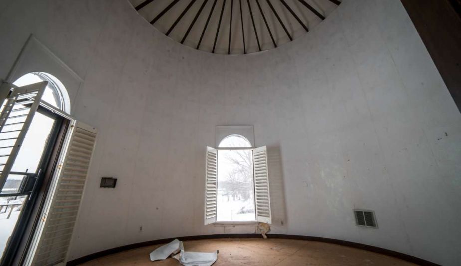 Así luce ahora la mansión en la que vivió el excampeón de boxeo, Mike Tyson.