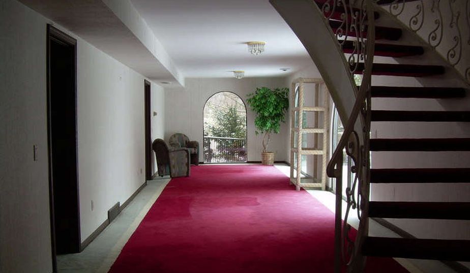 Así luce ahora la mansión en la que vivió el excampeón de boxeo, Mike Tyson.