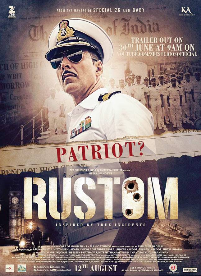 Poster: ready Akshay Kumar?s Rustom
